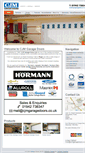 Mobile Screenshot of cjmgaragedoors.co.uk